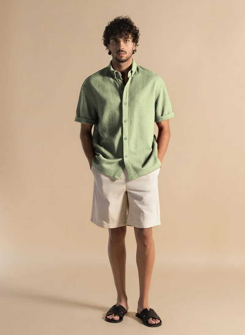SHAPES MIDWEIGHT TEXTURED SHIRT