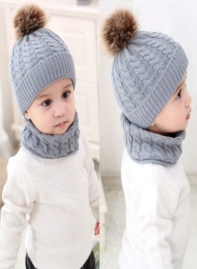 Dressify® Kids Winter Hat, Baby Girls Boys Winter Balaclava Cap, Thick Scarf Earflap Hood Scarves Skull Caps I Balaclava Cap I Monkey Cap, 1-3 Years Black Color - Image 3