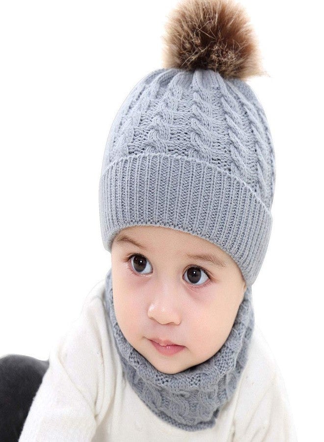 Dressify® Kids Winter Hat, Baby Girls Boys Winter Balaclava Cap, Thick Scarf Earflap Hood Scarves Skull Caps I Balaclava Cap I Monkey Cap, 1-3 Years Black Color - Image 4