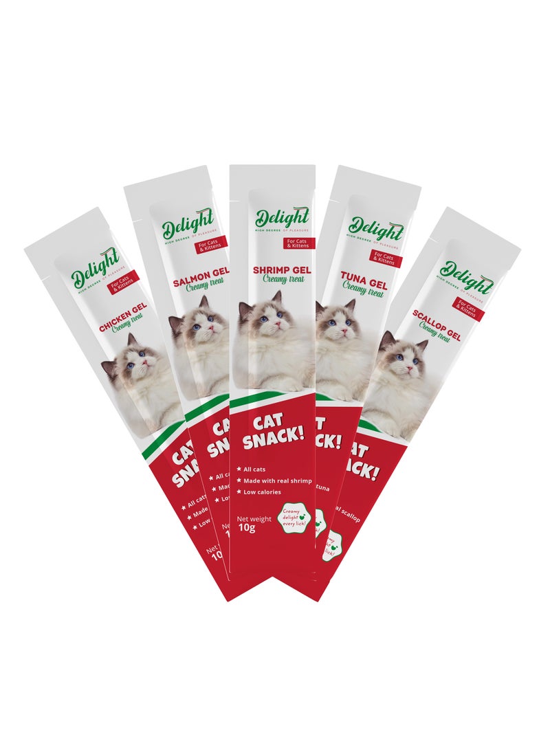 Delight Assorted Mixed Gel Creamy Treat  Variety Pack - Image 2