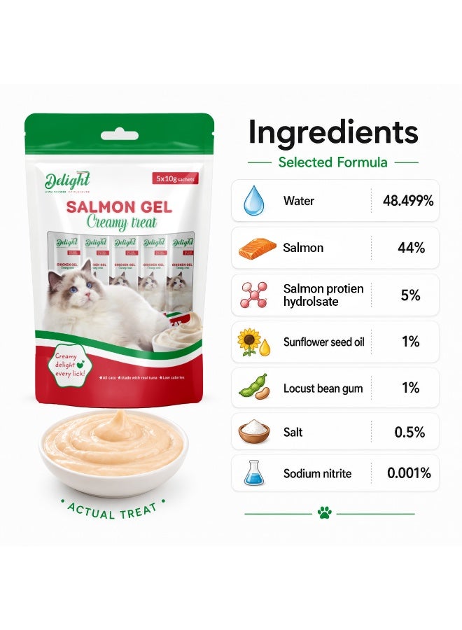 Delight Assorted Mixed Gel Creamy Treat  Variety Pack - Image 3