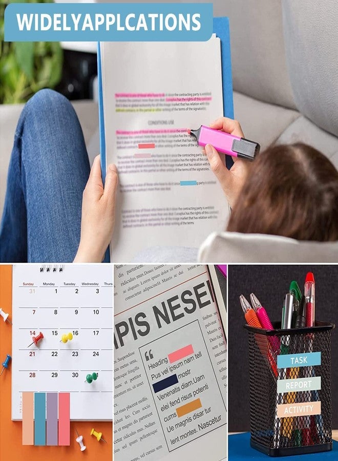 Dino's DINOS Sticky Flags Page Tabs - Writable Self Stick Index Markers for Notebook, Diary, Office Files & Textbooks - Image 5