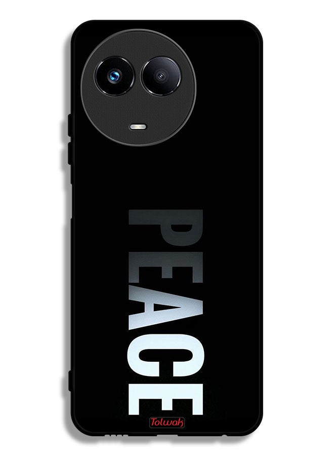 Tolwak Realme 11 5G Protective Case Cover Peace