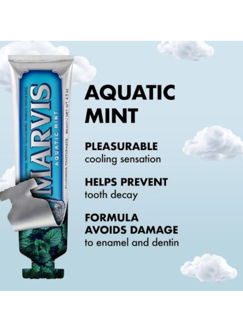 مارفيس معجون أسنان مارفيس بنكهة النعناع المائي 85 مل - Image 4