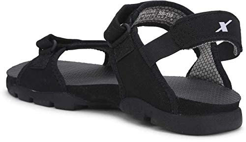 SPARX Fashionable & Trending sandals SS-119G Black Grey UK-7 - Image 3