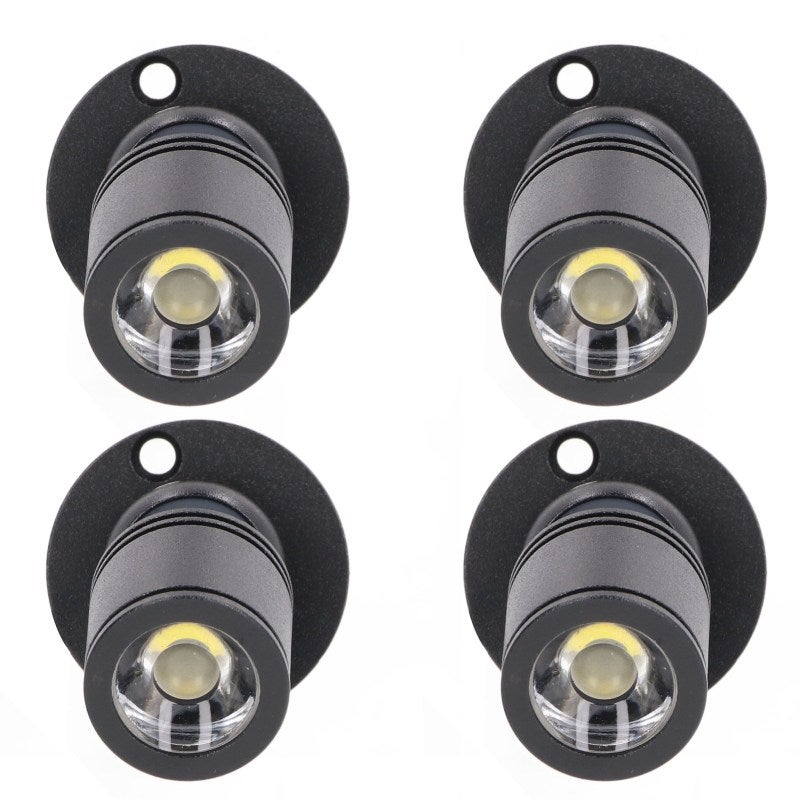 مصباح LED قابل للنعرة عبر USB: أسود، كابل بطول 6.6 قدم، تصميم صغير الحجم - مصباح LED متعدد الاستخدامات لعرض الديكور الداخلي، خزانات العرض، مداخل المباني - Image 1