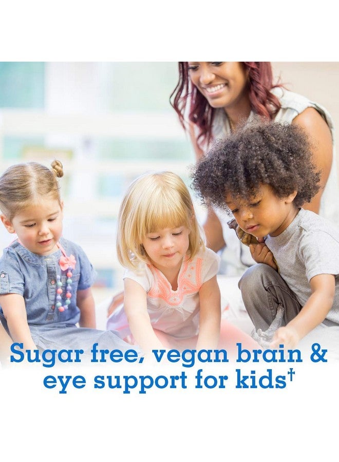 Garden of Life Plant Omega-3 Ala, Dha & Epa Supplement for Children -Liquid, Strawberry - Vegan Brain & Eye Support for Kids, Sugar Free & Non-GMO - 2 Fl Oz - Image 2