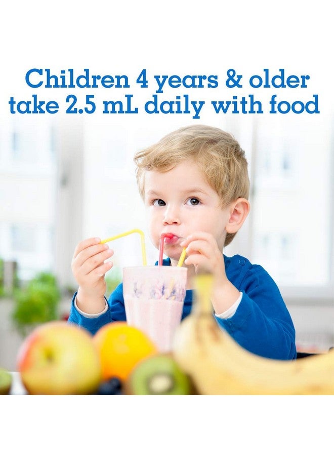 Garden of Life Plant Omega-3 Ala, Dha & Epa Supplement for Children -Liquid, Strawberry - Vegan Brain & Eye Support for Kids, Sugar Free & Non-GMO - 2 Fl Oz - Image 4