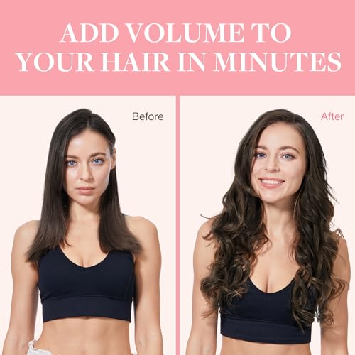 Googoo GOO GOO Clip in Hair Extensions Real Human Hair, Remy Human Hair Extensions Clip ins for Women, Natural Human Hair, 14inch 120g 7Pcs, 2A Light Brown - Image 5