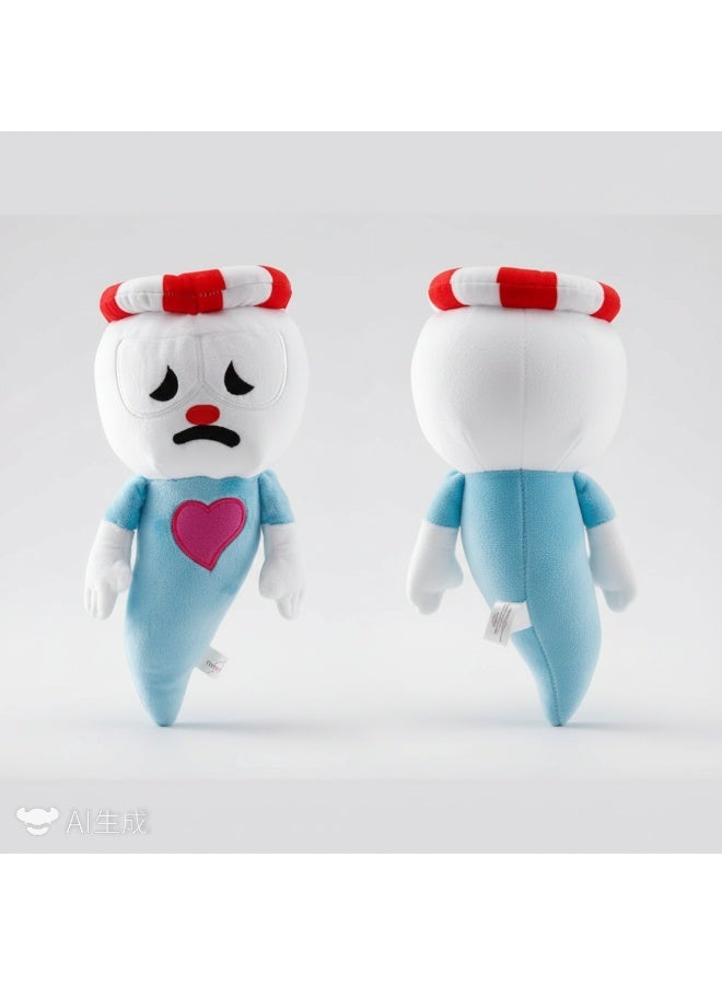 واي آند دي لعبة Cuphead لعبة محشوة من قطعة واحدة  كأس 28 سم - Image 2