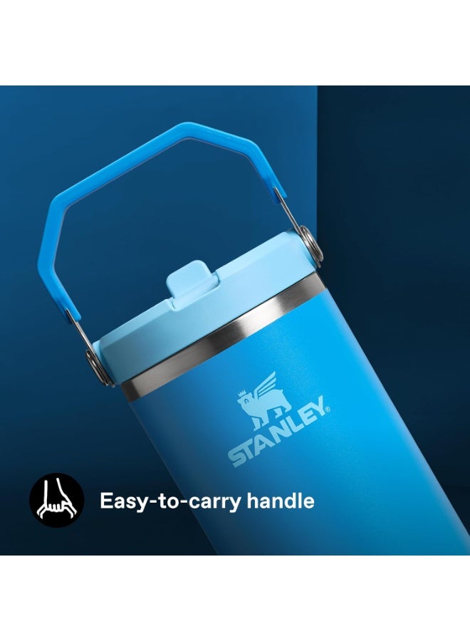 Stanley IceFlow 30oz Polar Stainless Steel Tumbler with Flip Straw & Leakproof Lid – - Image 2