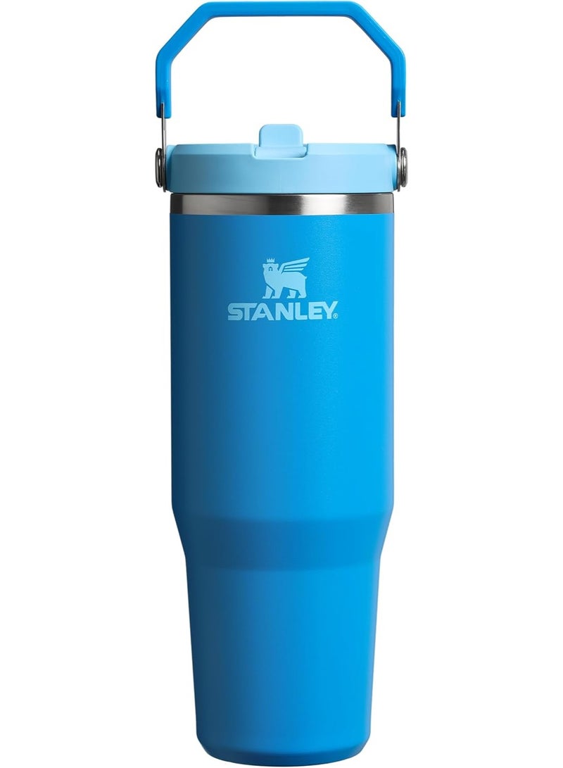 Stanley IceFlow 30oz Polar Stainless Steel Tumbler with Flip Straw & Leakproof Lid – - Image 1