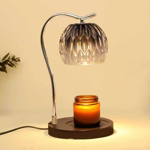 GEEZO Fragrance Candle Warmer Lamp，Electric Candle Warmer with Timer & Dimmer，Mom Christmas Birthday Gifts for Women, House Warming Gifts New Home Bedroom Decor - Image 1