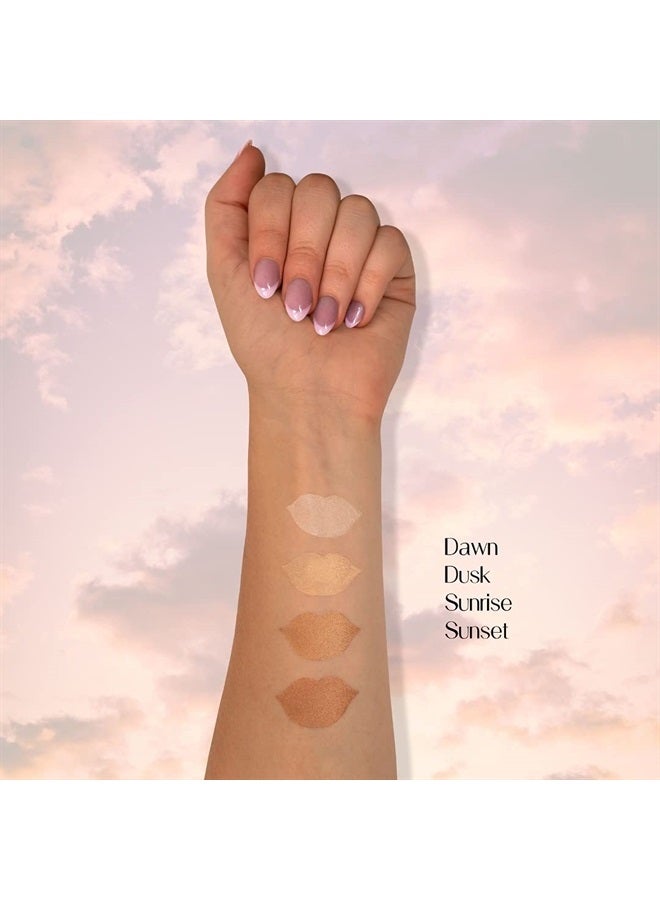 BaeBlu Organic Cheek Tint, 100% Natural Vegan Gluten-Free Cream Highlighter Stick, Made in USA, Dawn - Image 2