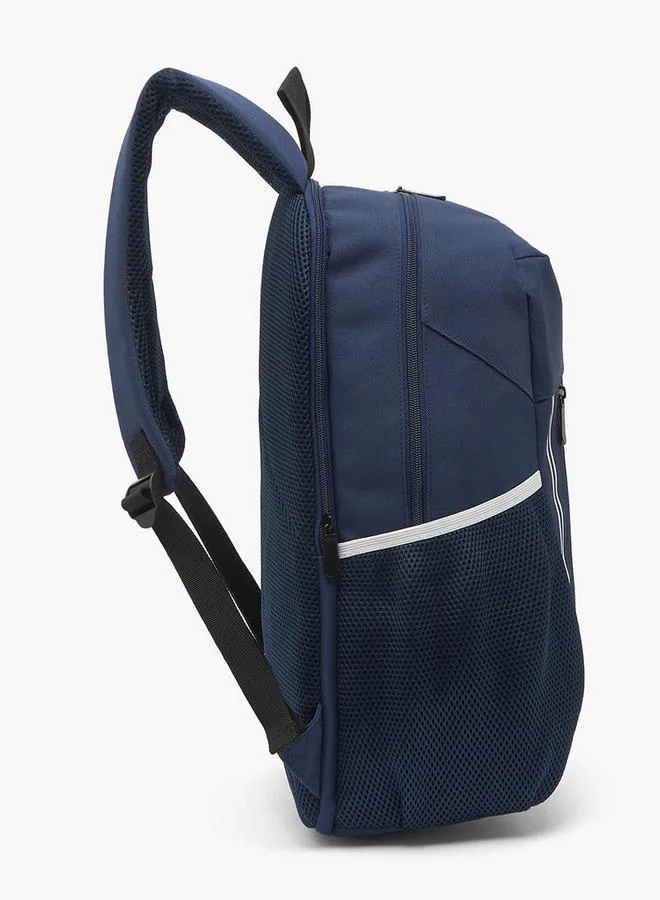 Dash BLUE Logo Print Backpack For Kids 13+ Years With Padded Straps for Men | Best Price UAE