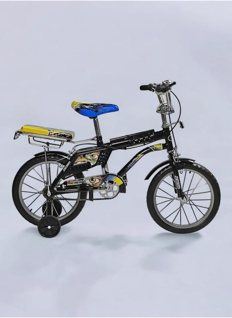 Rambo Rambo Bicycle with Double Seat Adjustable Eva Tire and Supported Wheels Multicolor Sticker  - Image 2