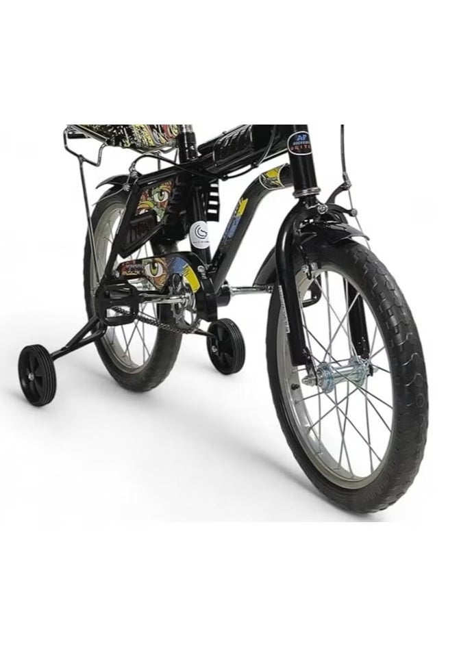 Rambo Rambo Bicycle with Double Seat Adjustable Eva Tire and Supported Wheels Multicolor Sticker  - Image 3