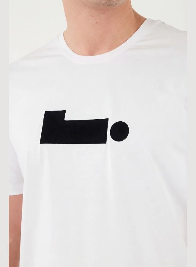 Buratti  Buratti Cotton Regular Fit Printed Crew Neck T-Shirt Men's T-SHIRT 5904061 for Men | Best Price UAE