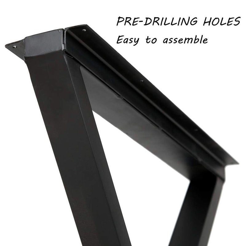 Reyox Reyox Metal Legs for Furniture X Shape28 Tall Coffee Table Legs Industrial Iron Dining Desk Leg Modern Hairpin Bench Legs1 Set of 2 pcs  - Image 3