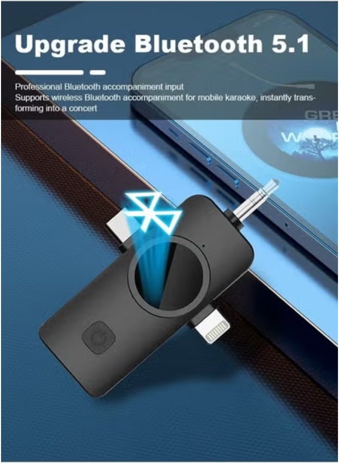 Tx Wireless Lavalier Microphone for Mobile Video Recording – 2.4GHz Mini Mic with Noise Cancellation – Plug & Play Clip-On Mic for Android/iOS – Ideal for Douyin, TikTok, YouTube, Online Teaching, Interviews, Vlogging & Live Streaming – No App or Bluetooth Needed - Image 4