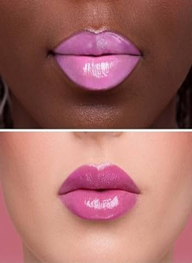 SEPHORA COLLECTION Sephora Glossed Moisturizing Lip Gloss – Glassy Shine,08 Trendsetter - Cool Toned Pinky Mauve, Hydrating & Smoothing Lip Gloss, Glittery Finish, 5 mL (0.16 oz) - Image 4