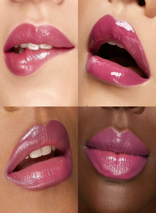SEPHORA COLLECTION Sephora Glossed Moisturizing Lip Gloss – Glassy Shine,08 Trendsetter - Cool Toned Pinky Mauve, Hydrating & Smoothing Lip Gloss, Glittery Finish, 5 mL (0.16 oz) - Image 5