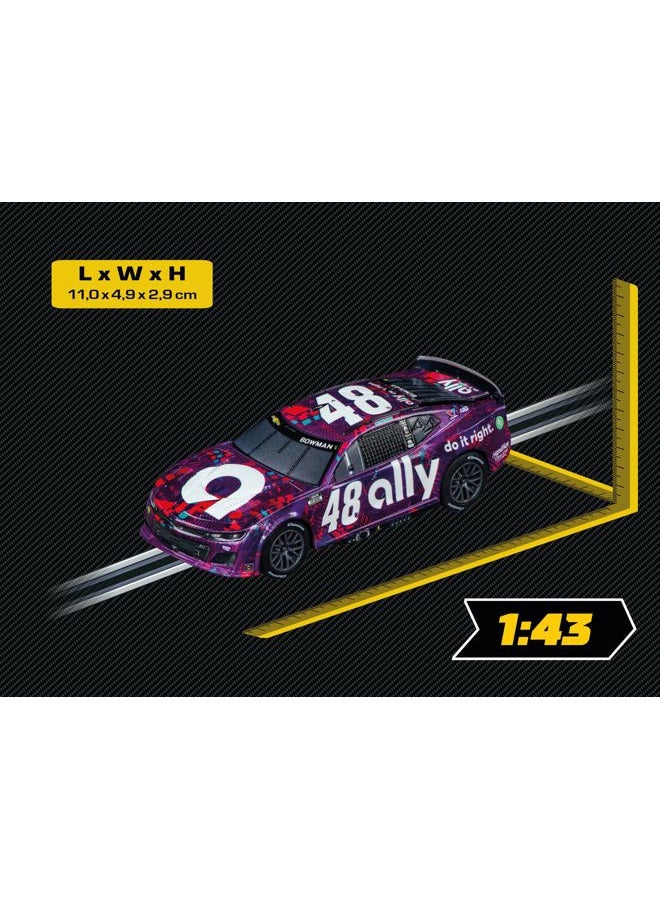 Carrera GO NASCAR Hendrick Motosports Camaro Next Gen ZL1 Slot Car, No.48 Alex Bowman - Image 3