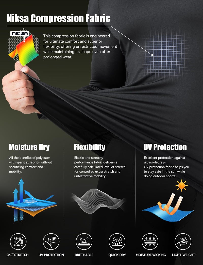 Niksa Compression Shirts Long - Image 4