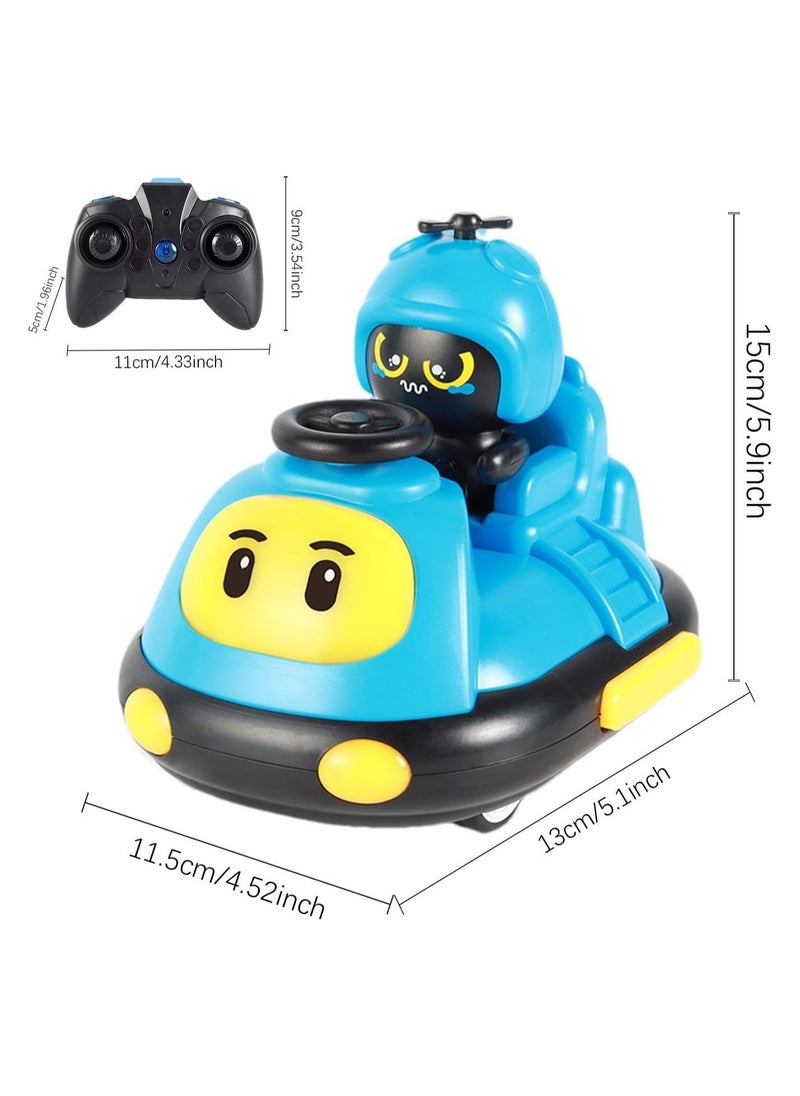 Cutie Cute Parent-Child Interaction Mini Remote Control Bumper Cars for Kids Ages 6 and Up  - Image 3