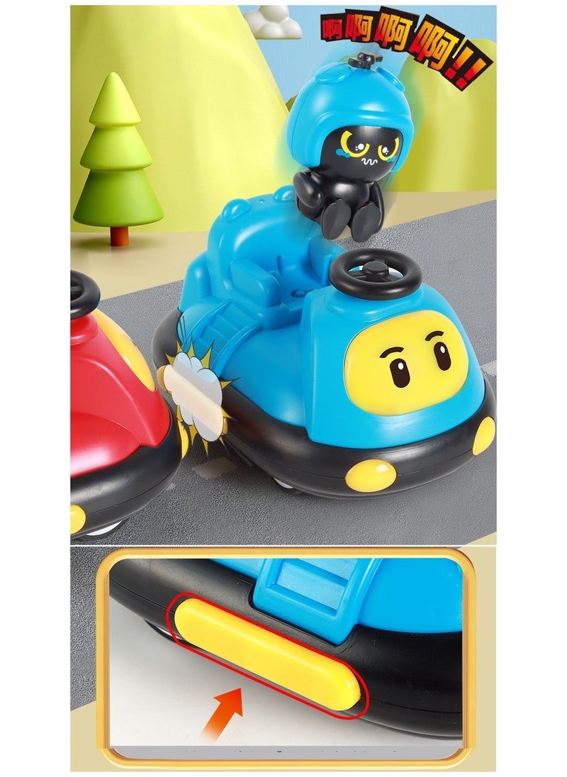 Cutie Cute Parent-Child Interaction Mini Remote Control Bumper Cars for Kids Ages 6 and Up  - Image 4