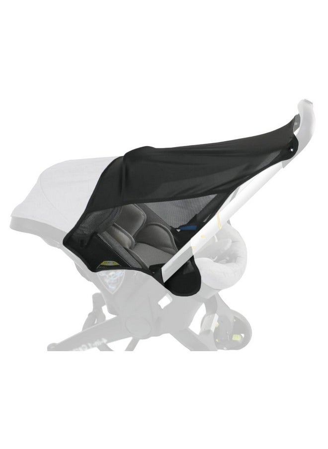 Iywish - Baby Stroller Sun Shade Sun Protection Baby Car Seat Sunshade Extension Stroller Sun Shade Compatible With Doona Infant Stroller Pram Buggy Pushchairs Uv Protection Sun Cover Canopy Stroller Sunshade - Image 1