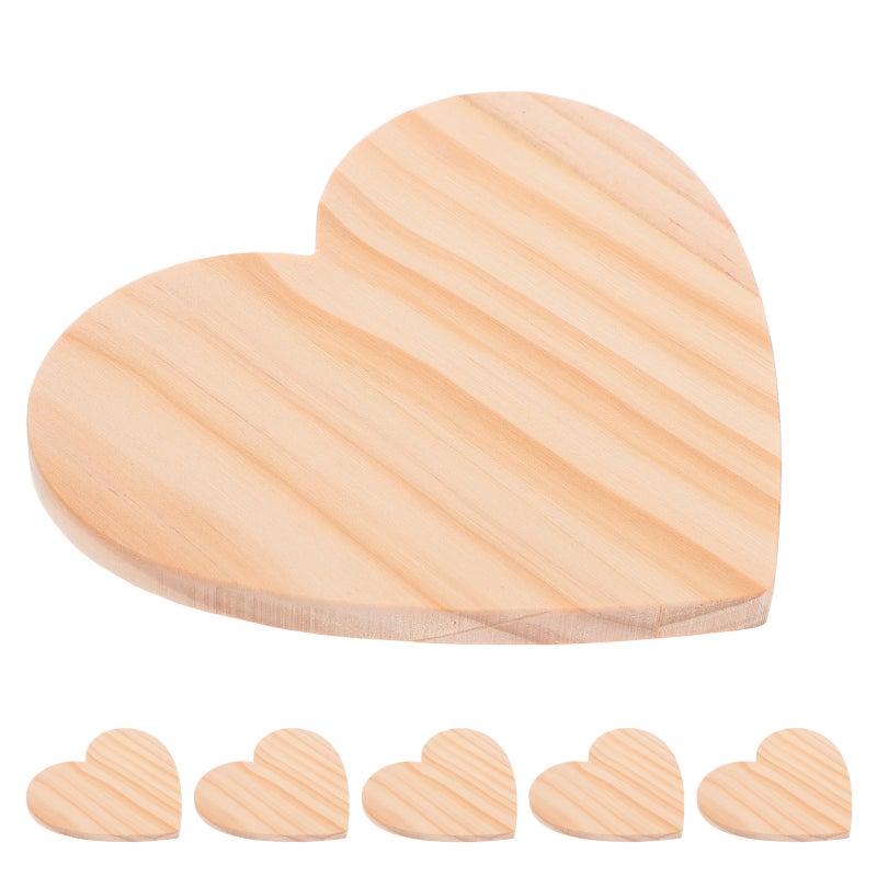 6pcs Heart Shaped Valentine'S Day Cute And Reusable Drink For Home Office Coffee Table And Camping - Image 4
