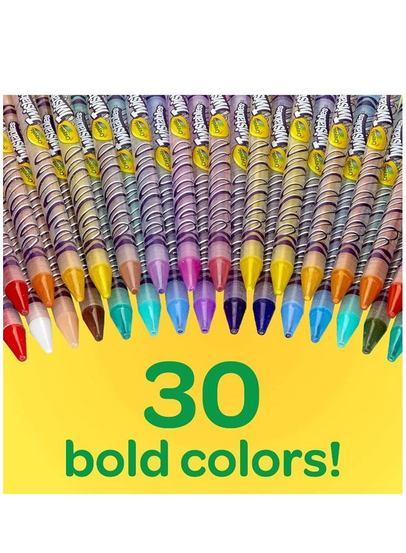 كرايولا أقلام رصاص ملونة تويستابل 30 قطعة - Image 2