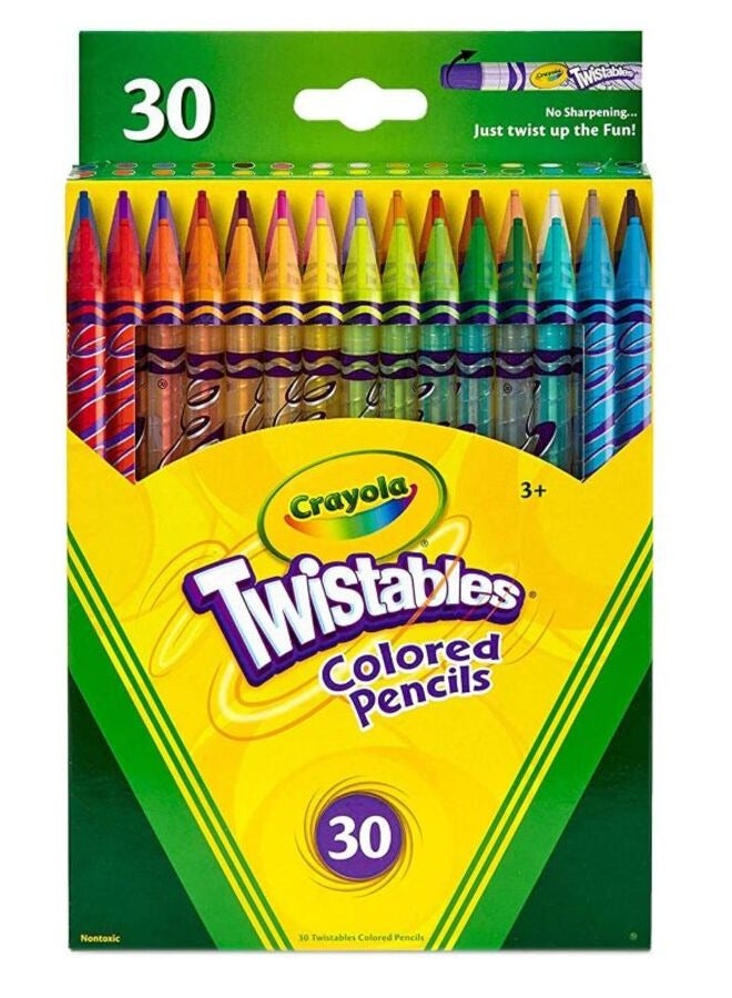 كرايولا أقلام رصاص ملونة تويستابل 30 قطعة - Image 1