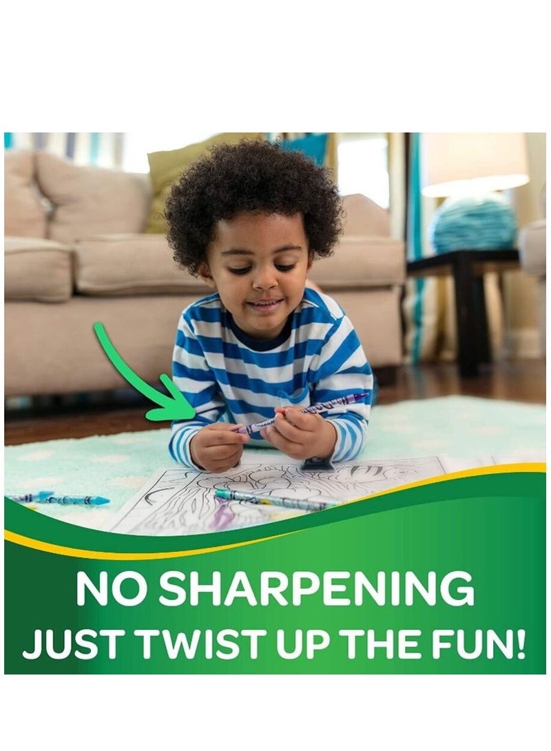 كرايولا أقلام رصاص ملونة تويستابل 30 قطعة - Image 4