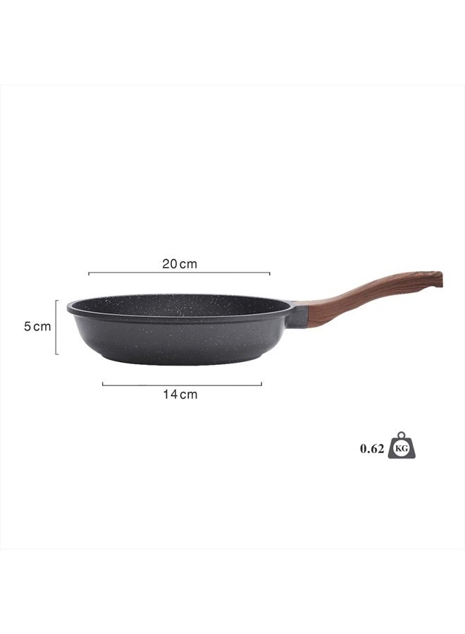 Sensarte مقلاة غير لاصقة، مقلاة أومليت بطبقة جرانيت سويسري، أدوات طهي صحية، مقلاة شيف، خالية من PFOA (8/9.5/10/11/12.5 بوصة) (8 بوصة) - Image 4