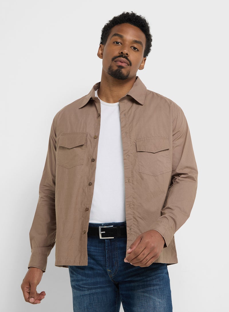 Robert Wood Cargo Full Sleeve Shirt  - Image 1