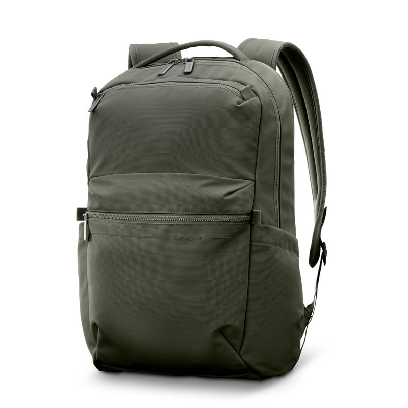Samsonite Better Than Basic Backpack - Dedicated Laptop Compartment, Quick Stash Front Pockets and Lightweight Breathable Airmesh - Olive - Image 1
