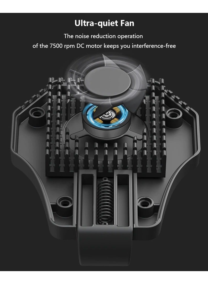 Memo Mobile Phone Radiator Phone Cooling Fan For Gaming With No Noise - Image 3