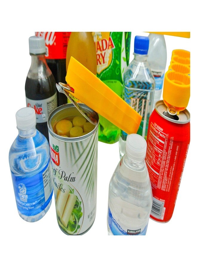 magic Opener COMBO - 1 mO MINI for small plastic caps & 1 mO PLUS for larger plastic caps See Pictures for Better Understanding - Soda Opener - Water Opener | Twist-off | Good for 16 sizes | Help Aids - Image 3