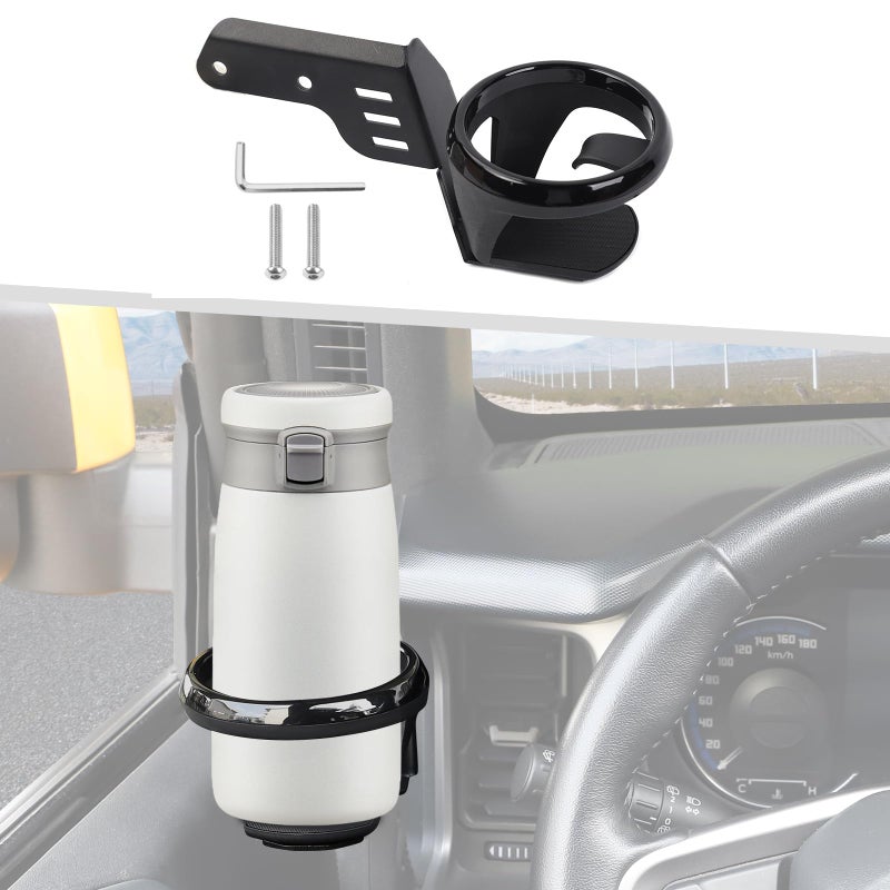Jimen A Pillar Handle Cup Holder Fit for Ford Bronco 20212024 Driver Side - Image 2