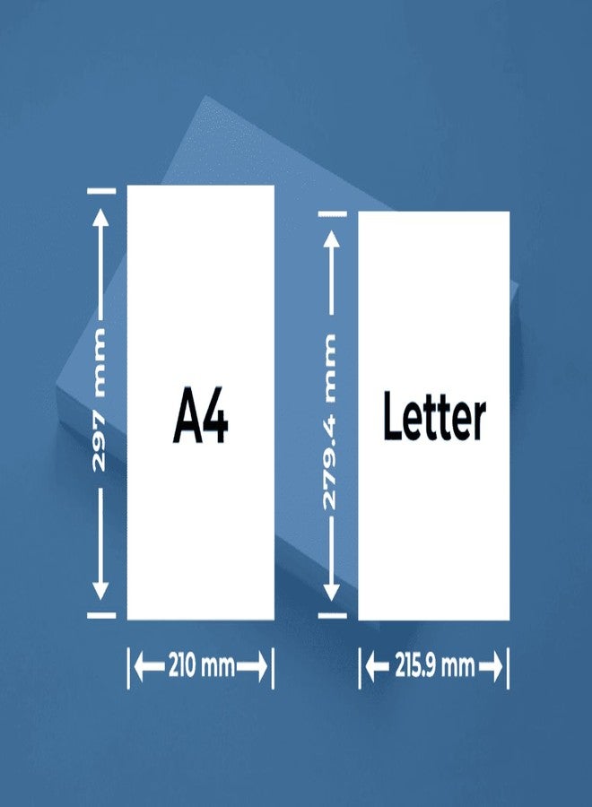 SPB 80 GSM 8.5 X 11in Bond Paper | Natural Shade | No Watermark | Sationery Paper for Letterheads, Resumes, Calligraphy and Professional Printing | Suitable For Laser and Inkjet Printer (250) - Image 4