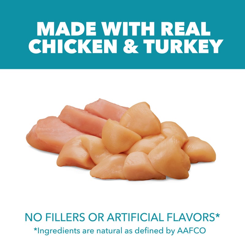 IAMS Proactive Health Indoor Weight Control & Hairball Care Adult Dry Cat Food, Chicken & Turkey Recipe, 7 lb. Bag - Image 2