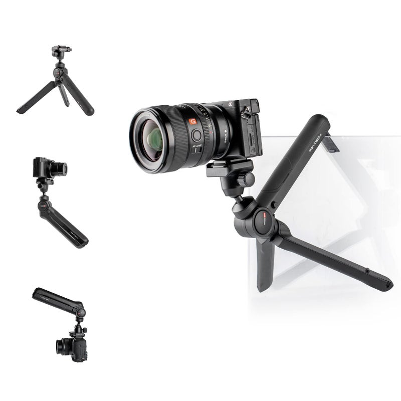 PGYTECH MANTISPOD 20 Mini Camera and Phone Vlogging Tripod 6 Modes Small Travel Flexible DSLR Pocket Stand Video Vlogging Desktop Shooting Selfie Mount Stand - Image 2