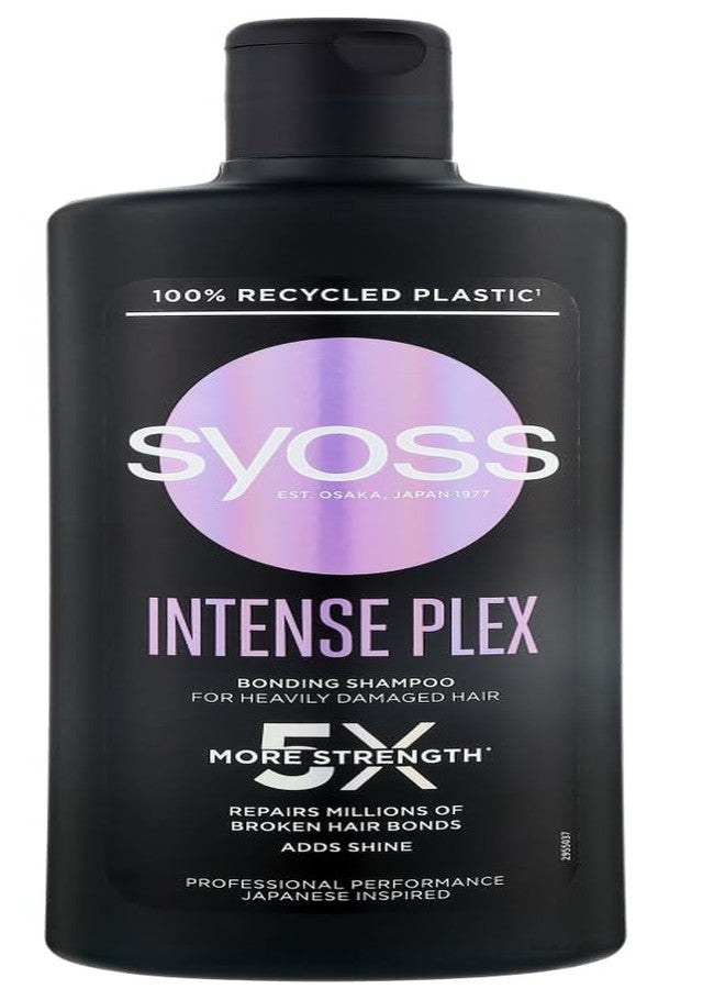 Syoss Intense Plex Bonding Shampoo, 5X More Strength, For Heavily Damaged Hair, Professional Performance - Image 1