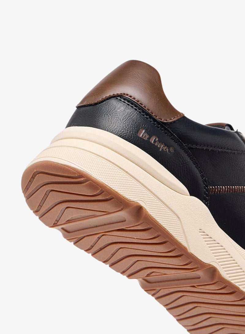 Lee Cooper Men's Panelled Lace-Up Sneakers - Image 5