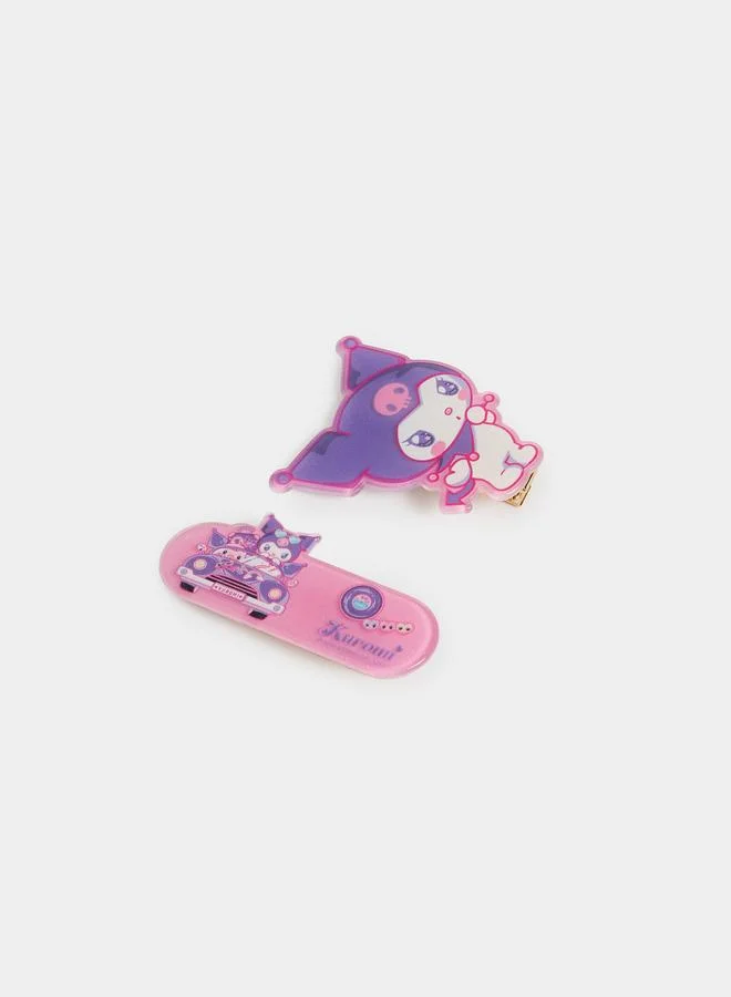 Styli Set of 2 - Kuromi Acrylic Clips