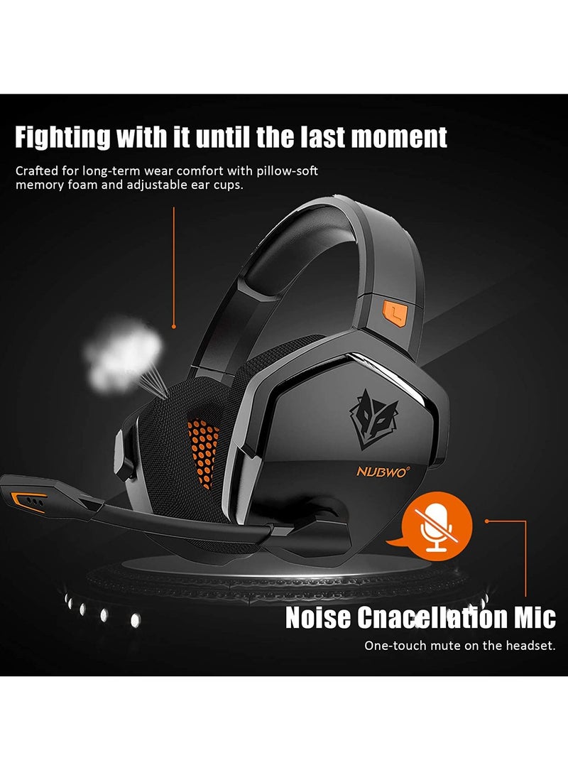 NUBWO G06 Wireless Gaming Headset Stereo 2.4G + Bluetooth - Image 2