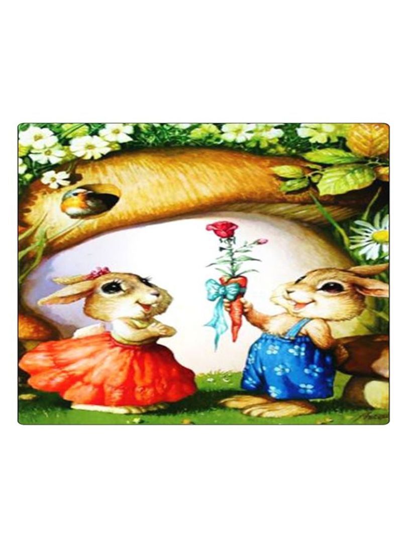 RKN Printed Anti-Slip Gaming Mouse Pad Multicolor