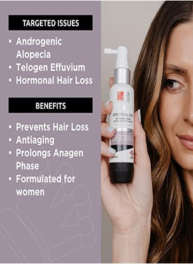 DS LABORATORIES - Growth Treatment For Women By Ds Laboratories Hair Growth Serum For Hair Loss And Thinning Hair In Women, Hair Loss Spot Treatment For Thicker, Fuller Hair (60Ml) - Image 1